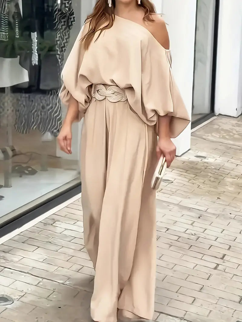 Amelia™ - Elegant Off-Shoulder Two-Piece Set