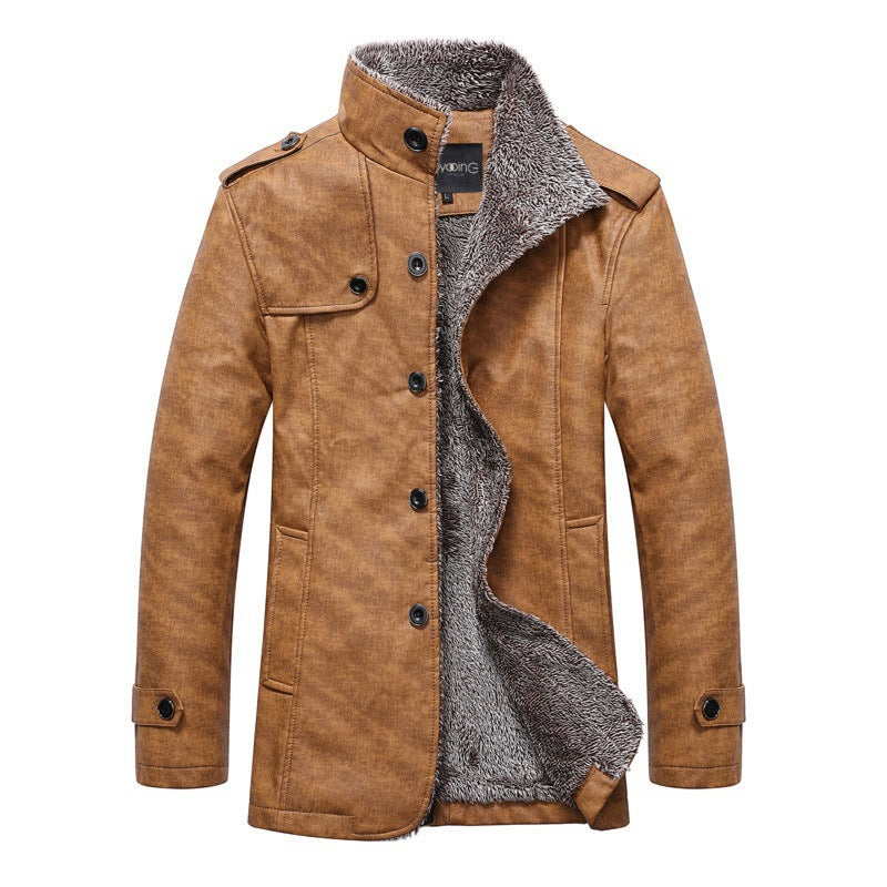 Dylan™ - Comfortable Winter Leather Coat