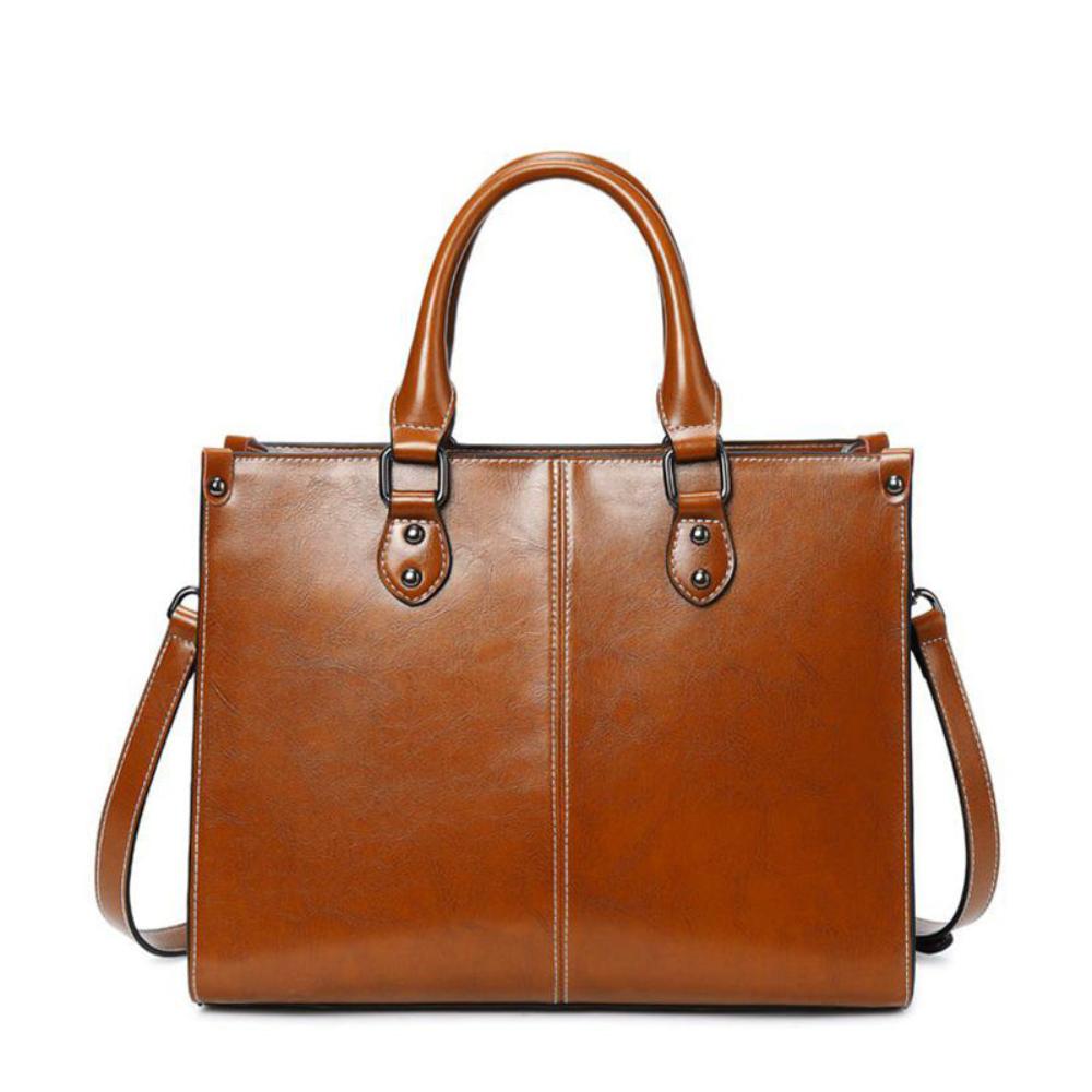 Victoria - Classic Functional Leather Bag