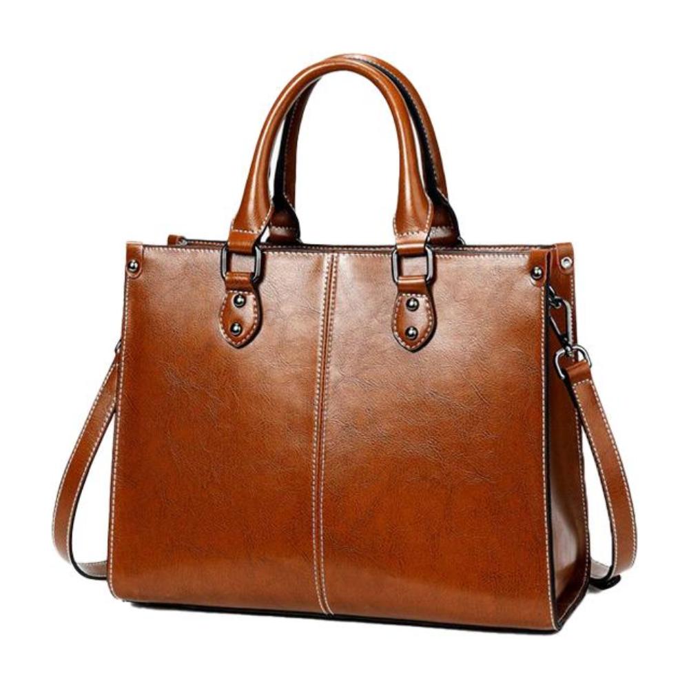 Victoria - Classic Functional Leather Bag