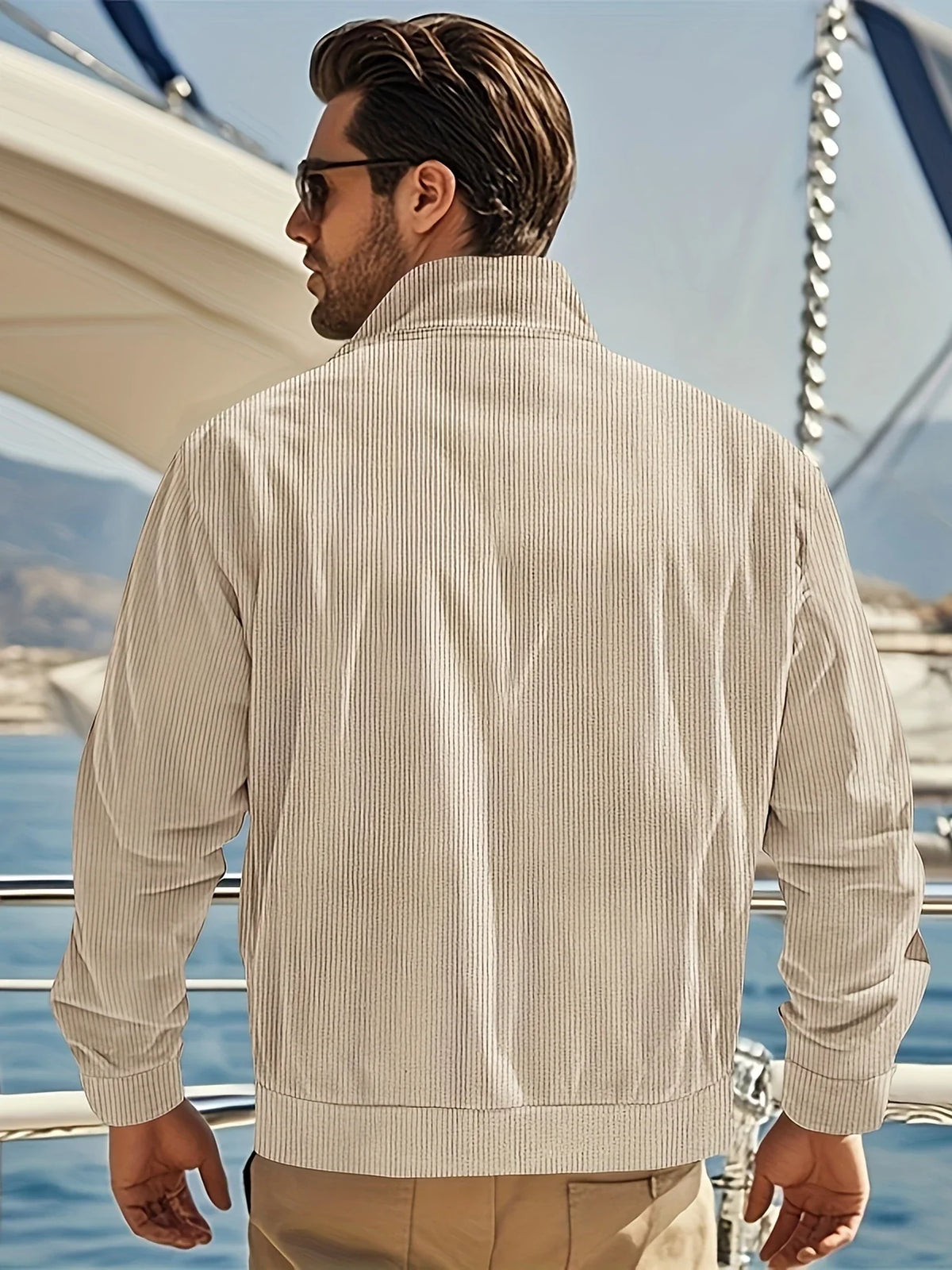 Alexander™ - Casual Corduroy Stand Collar Jacket
