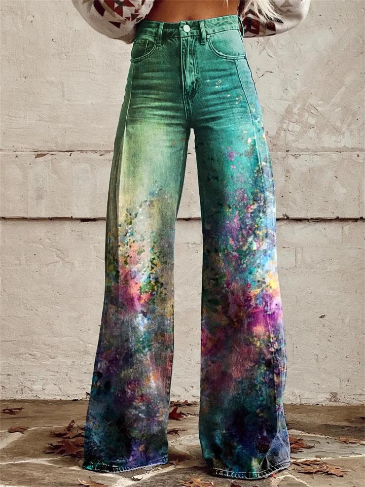 Riley™ - Stylish Colorful Wide Leg Pants