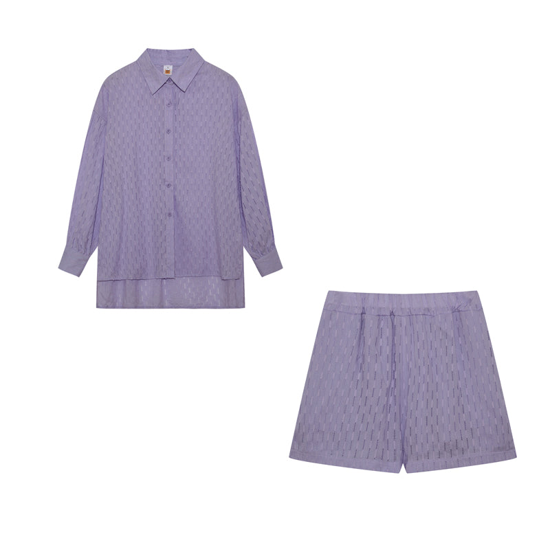 Grace™ - Breezy Shirt and Shorts Set