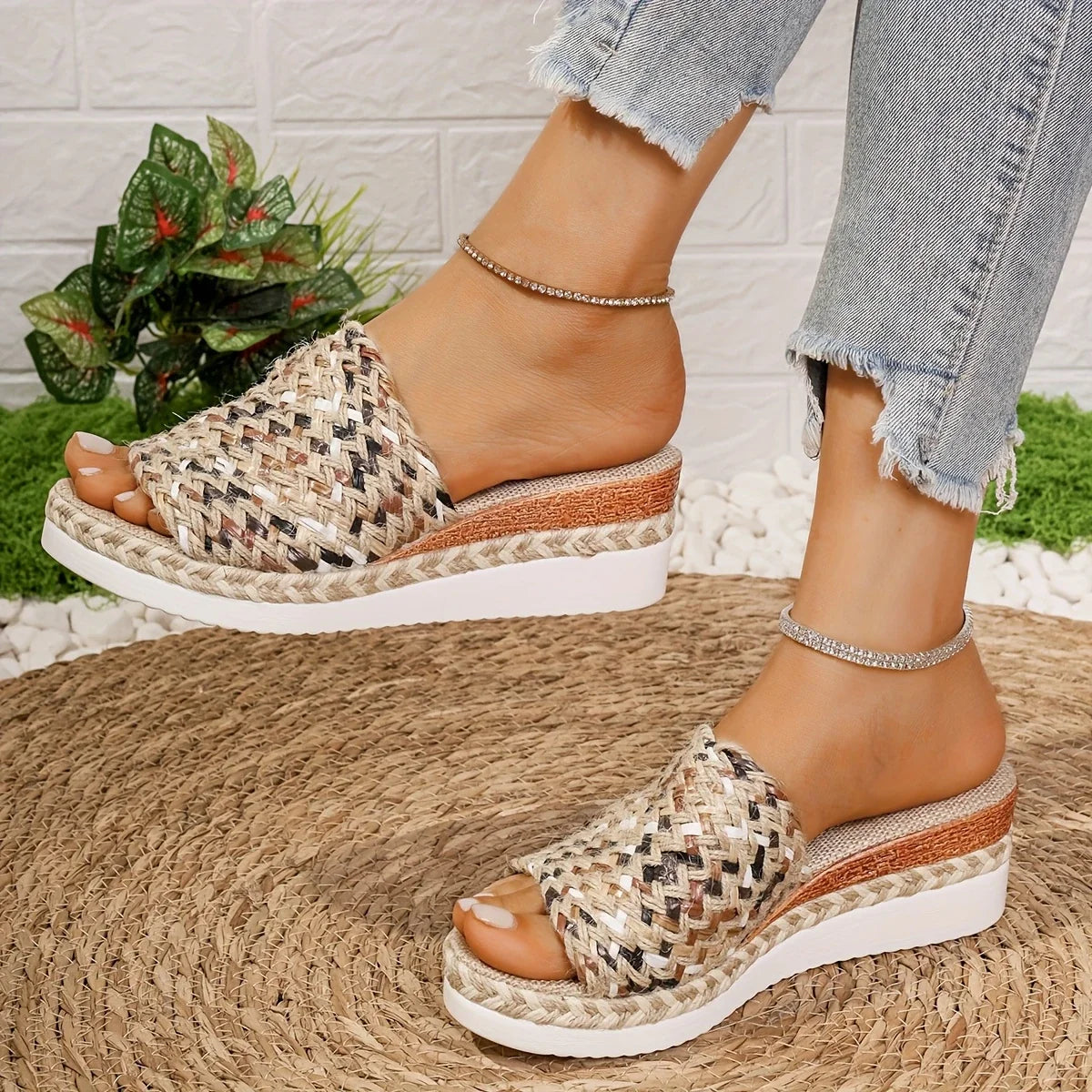 Lily™ - Colorful Woven Sandals