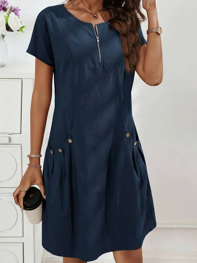 Addison™ - Elegant Dress with Pockets