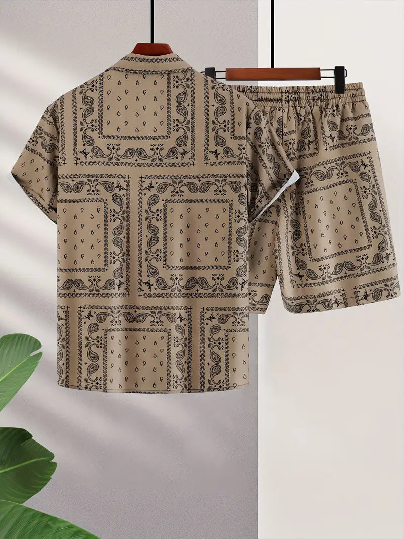 Lucas™ - Stylish Paisley Print Set