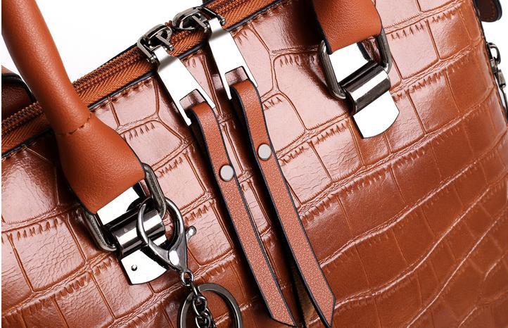 Evelyn - Everyday 4-Piece Leather Bag Set