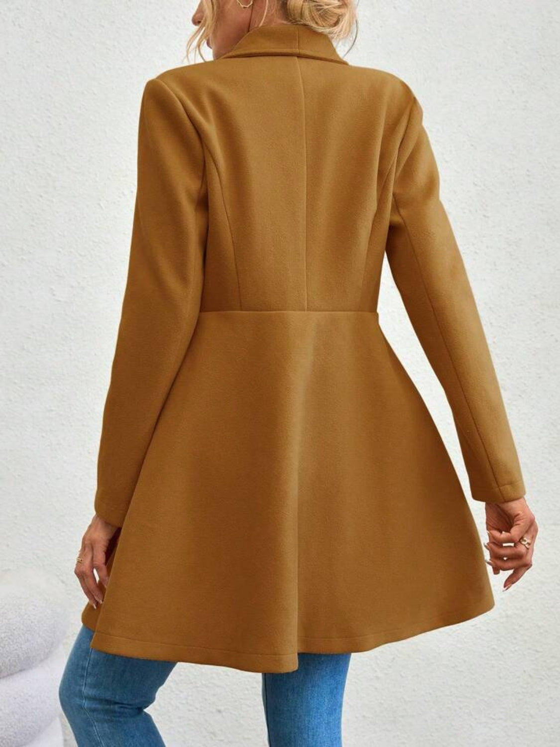 Ella™ - Elegant Button-Up Coat