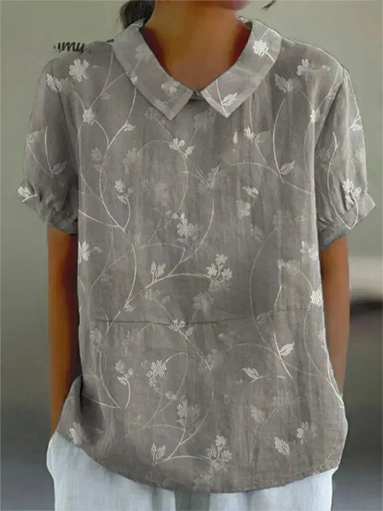 Zoe™ - Floral Elegant Blouse