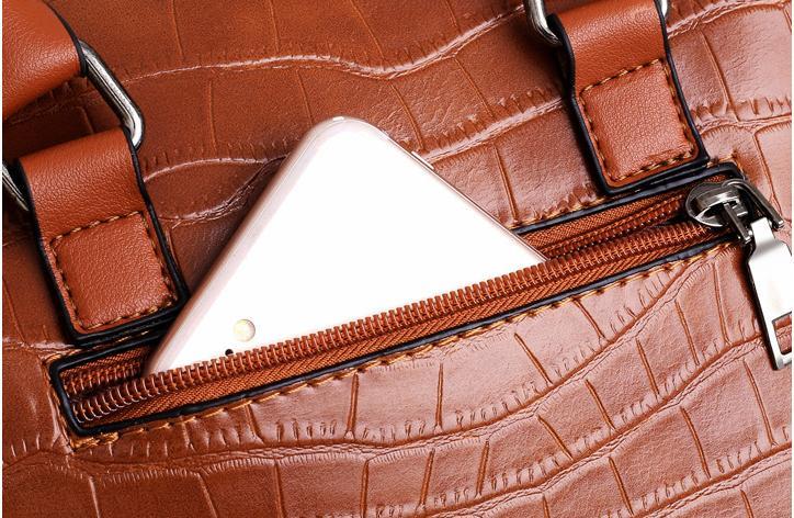 Evelyn - Everyday 4-Piece Leather Bag Set