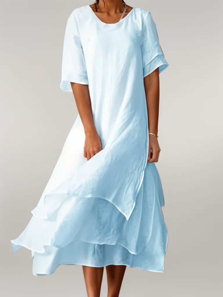 Peyton™ - Elegant Long Cotton Dress