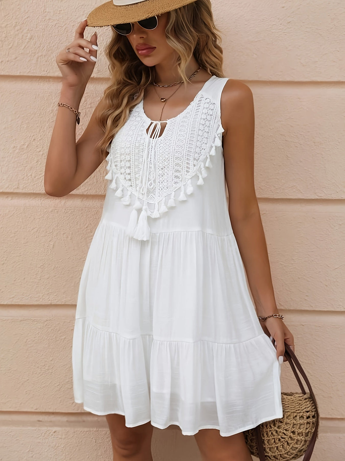 Olivia™ - Comfortable Tassel Fringe Dress
