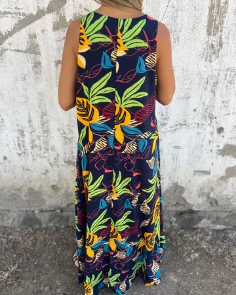 Luna™ - Floral Dress With Handmade Details