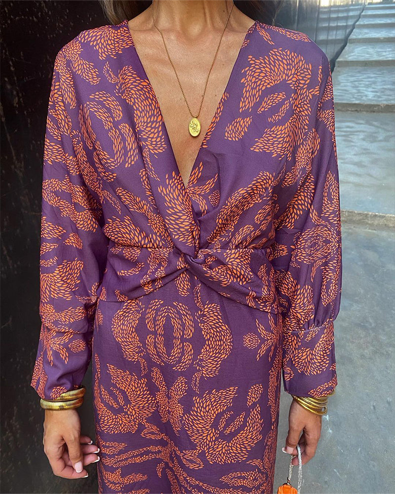 Aubrey™ - Elegant Dress With Handmade Details