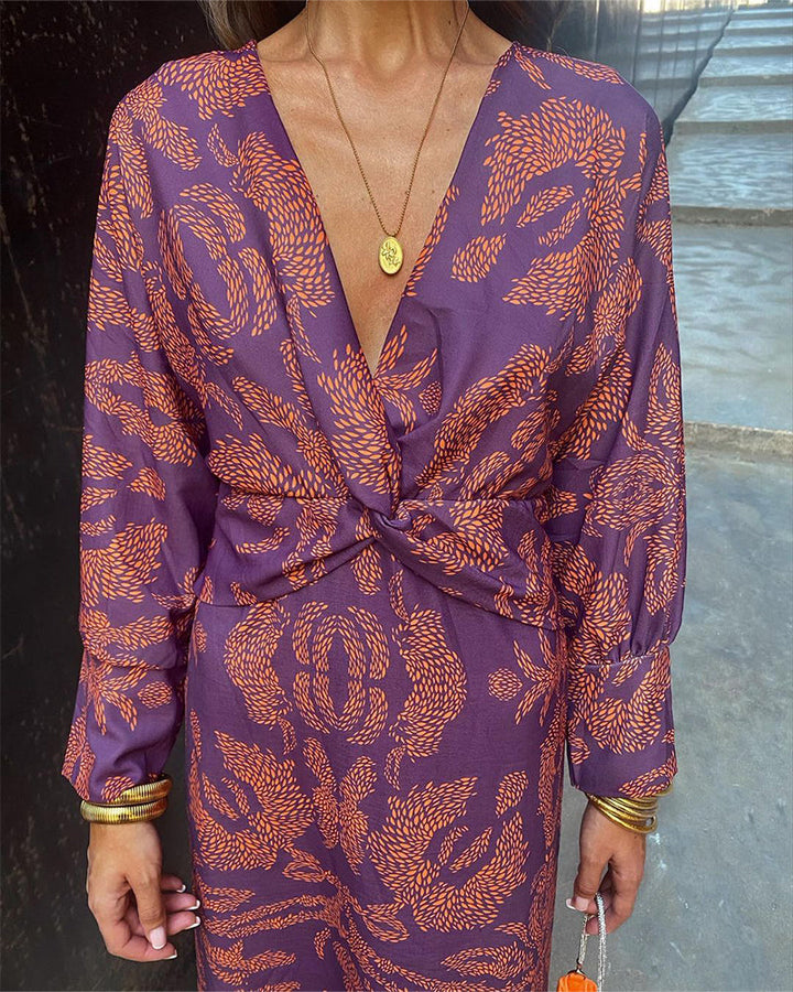 Aubrey™ - Elegant Dress With Handmade Details