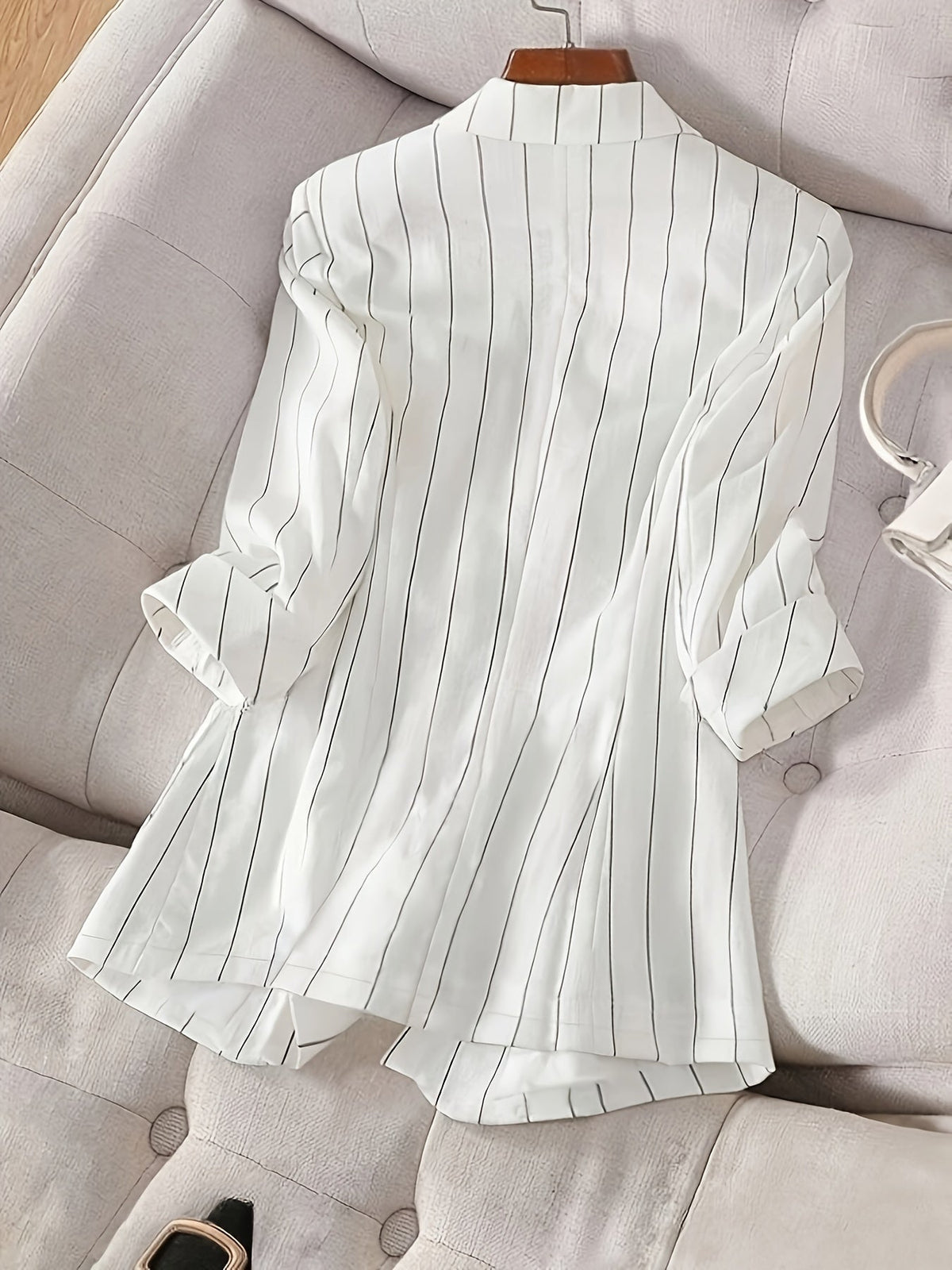 Olivia™ - Chic Striped Blazer