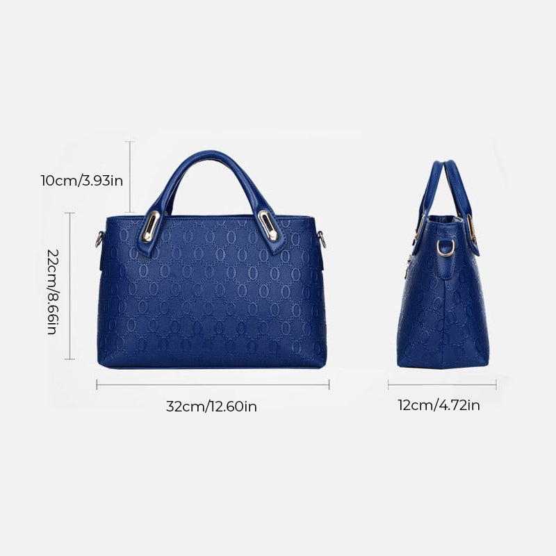 Grace - Elegant 4-Piece Leather Handbag Set
