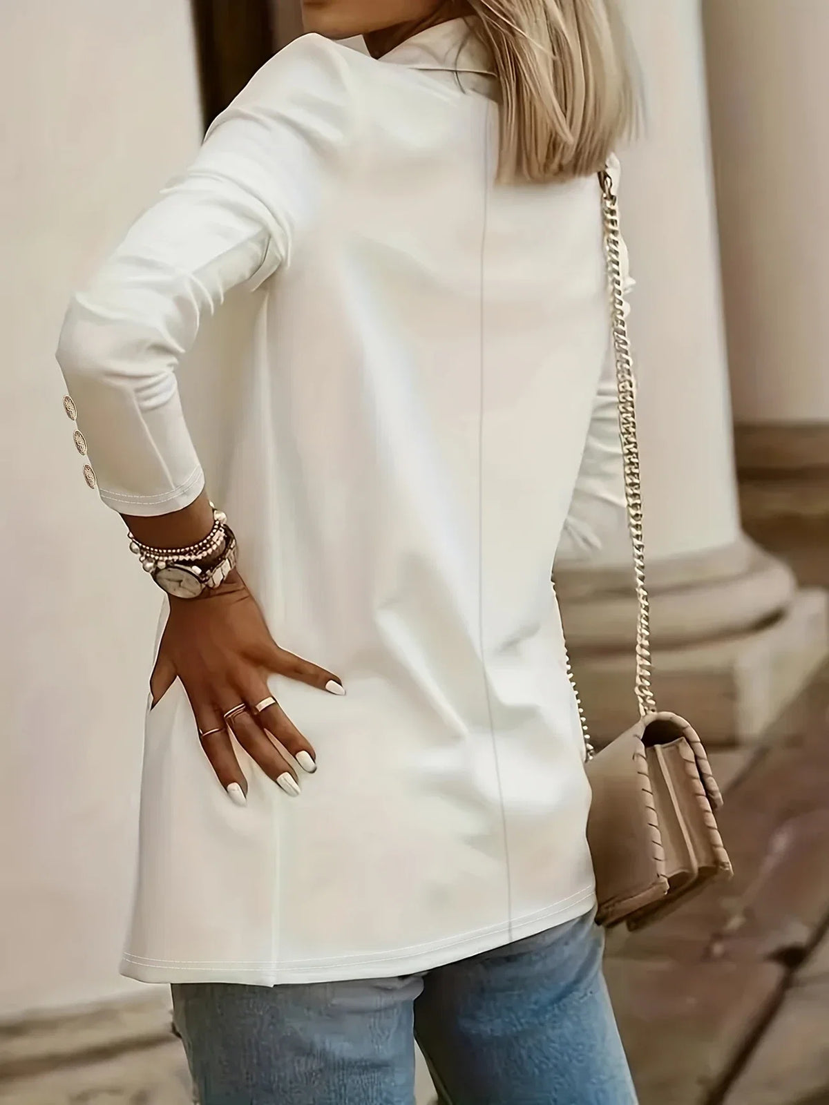 Layla™ - Stylish Open Front Jacket