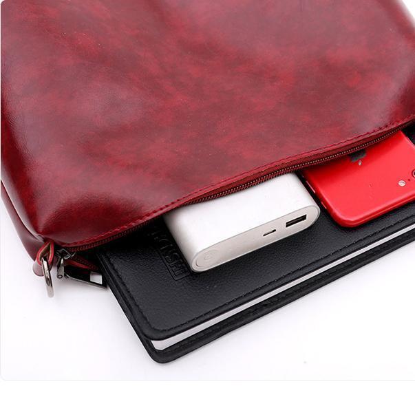 Riley - Vintage 4-Piece Leather Bag Set