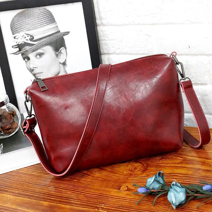Riley - Vintage 4-Piece Leather Bag Set