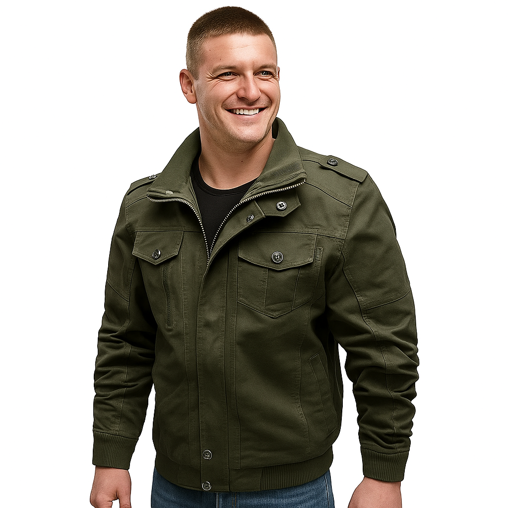 Noah™ - Stylish Autumn Jacket with Multi Pockets