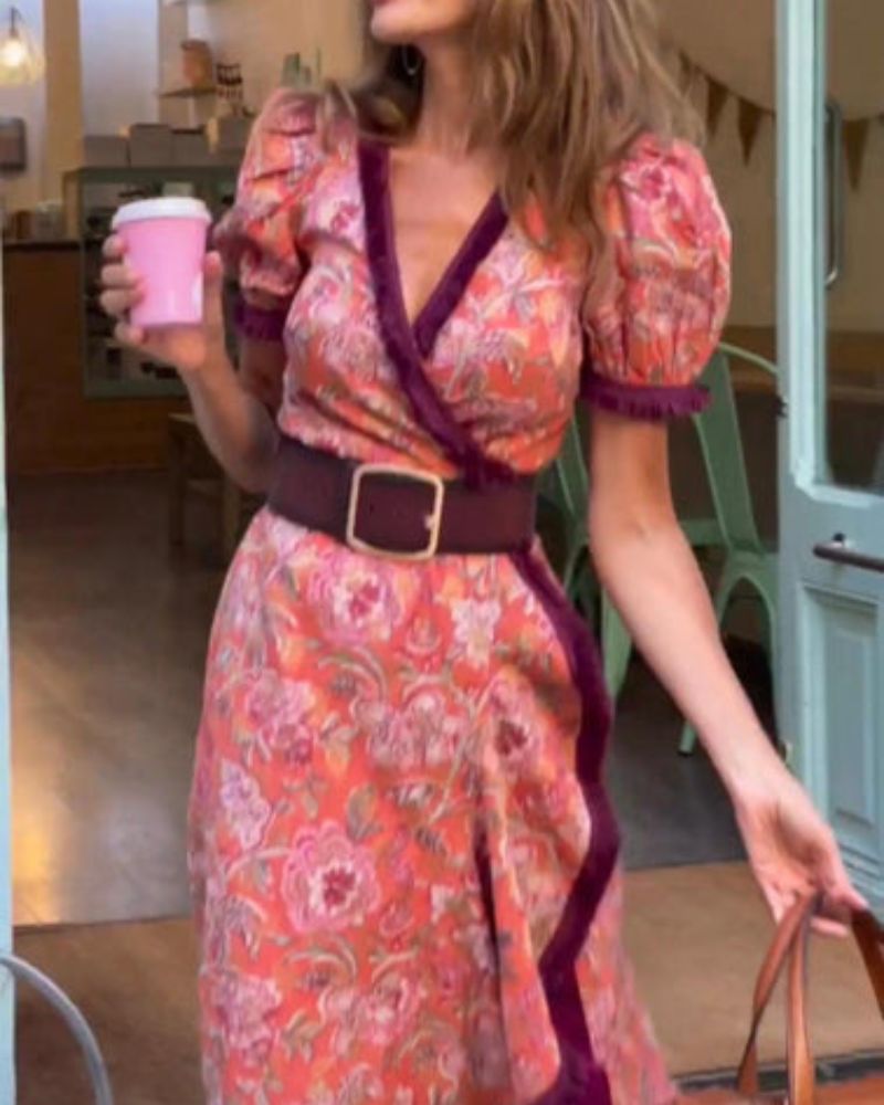 Layla™ - Elegant Pink Dress