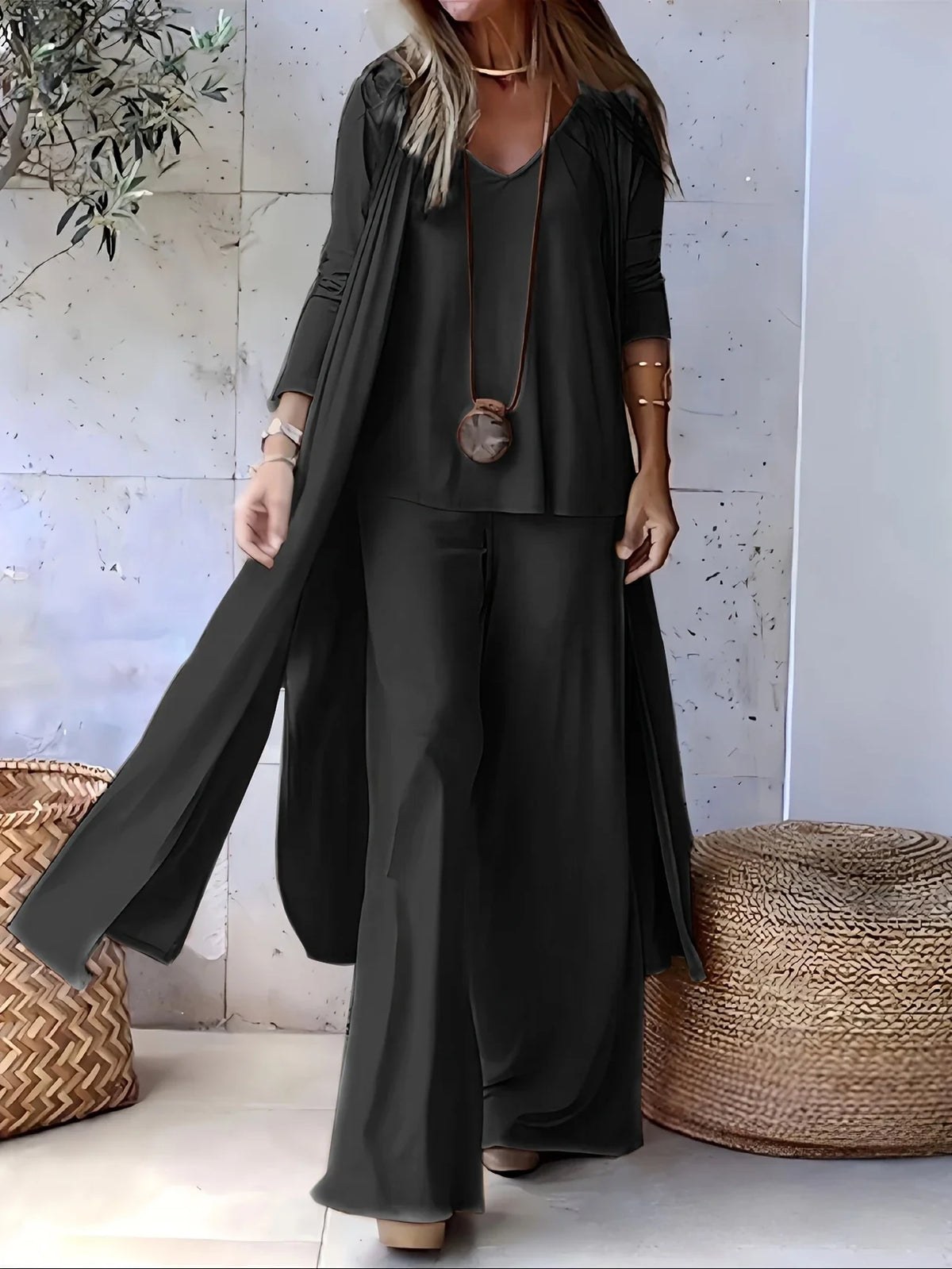 Lily™ - Casual and Fashionable Simple 3 Piece Set