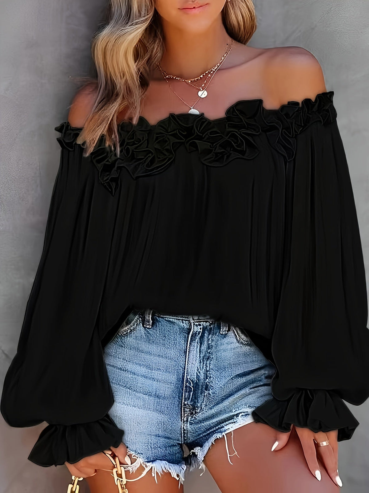 Charlotte™ - Stylish Off-shoulder Top