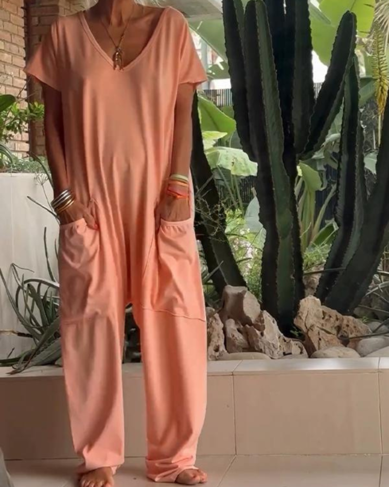 Hannah™ - Comfortable Plan Casual Set