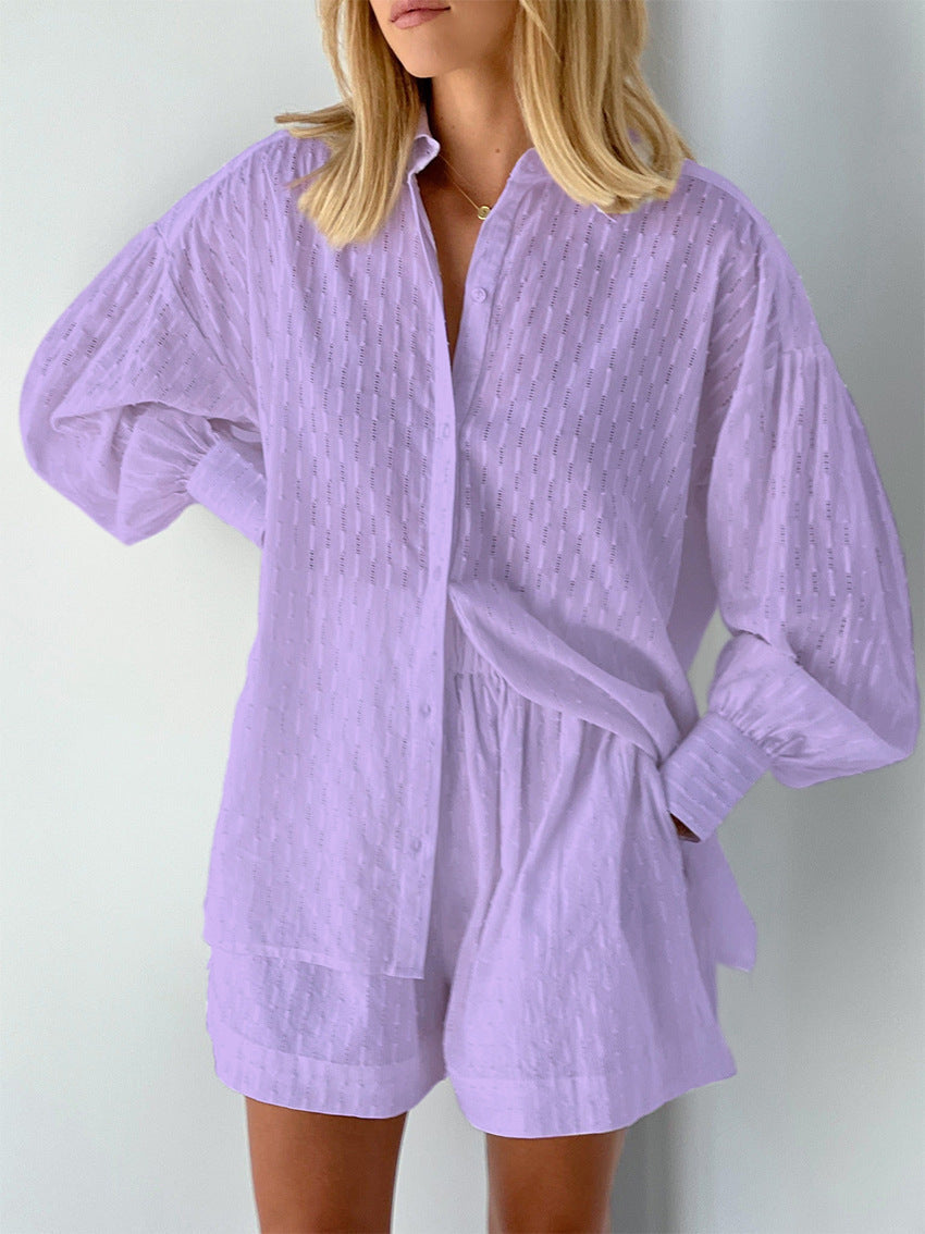 Grace™ - Breezy Shirt and Shorts Set