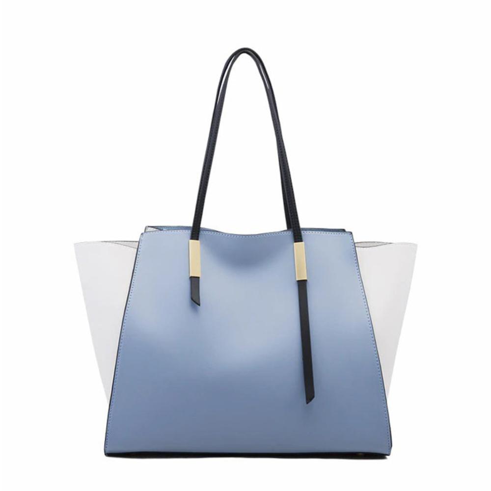 Isabella - 4-Piece Leather Tote Bag Set