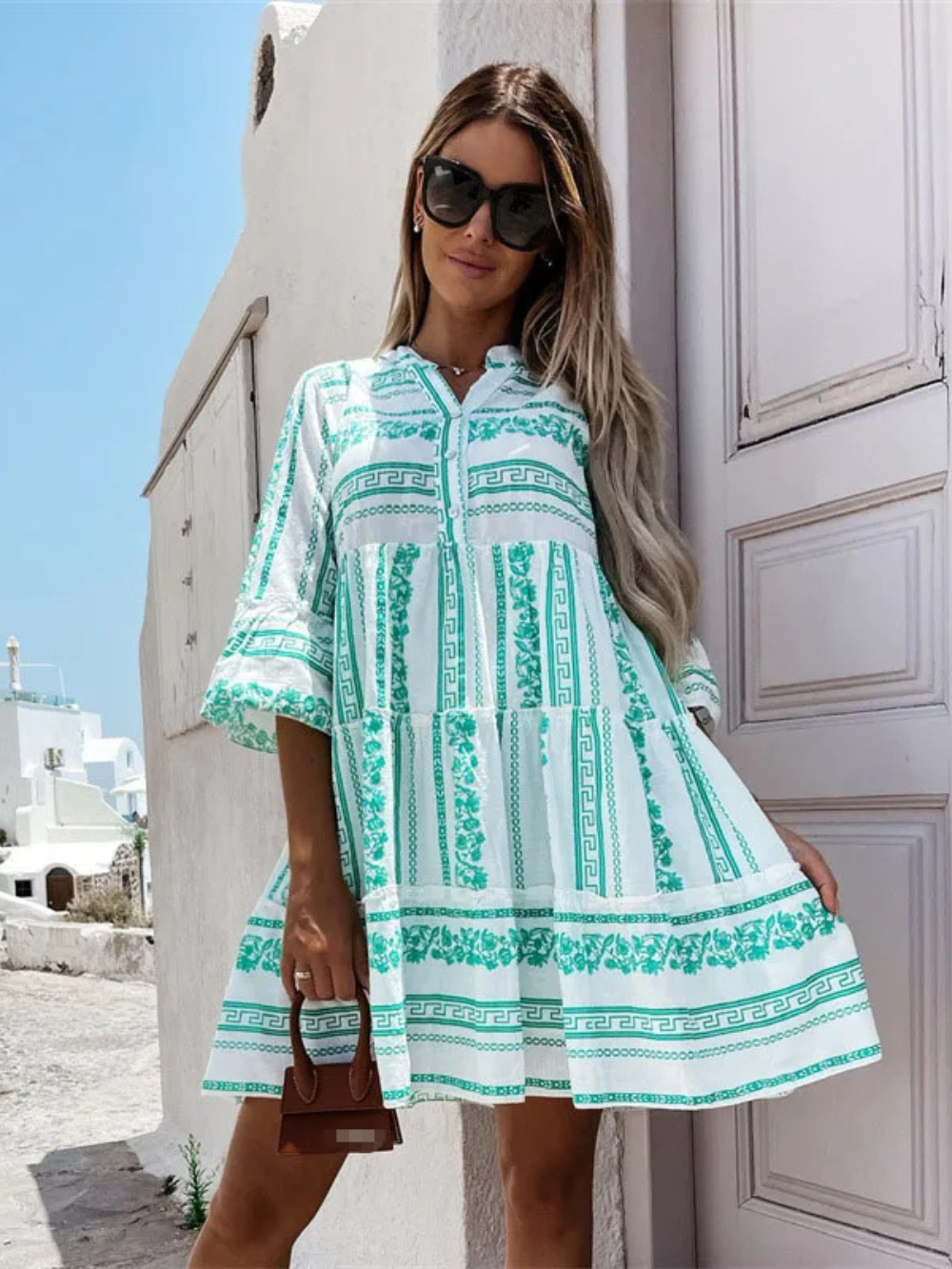 Amelia™ - Short Bohemian Dress
