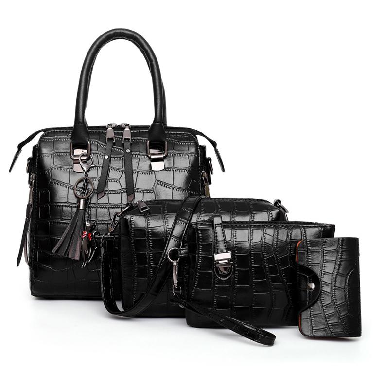 Evelyn - Everyday 4-Piece Leather Bag Set