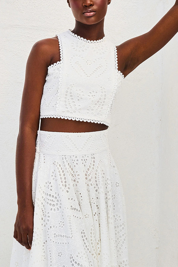 Layla™ - Stylish Top And Skirt Set