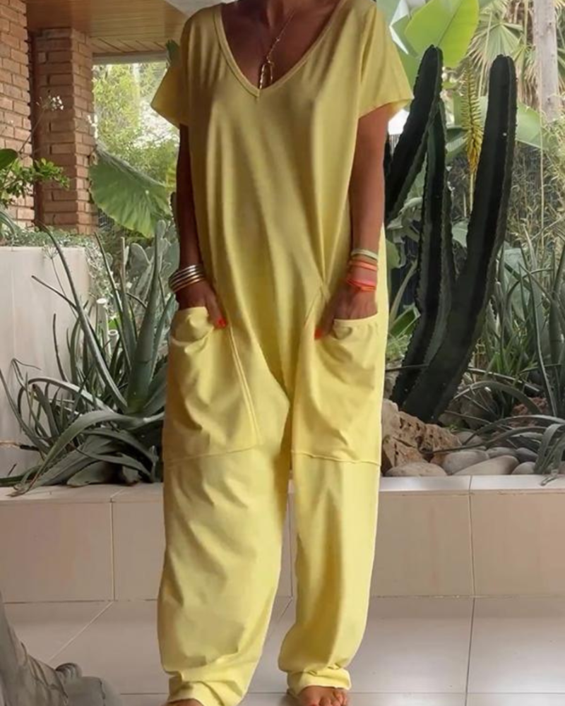 Hannah™ - Comfortable Plan Casual Set
