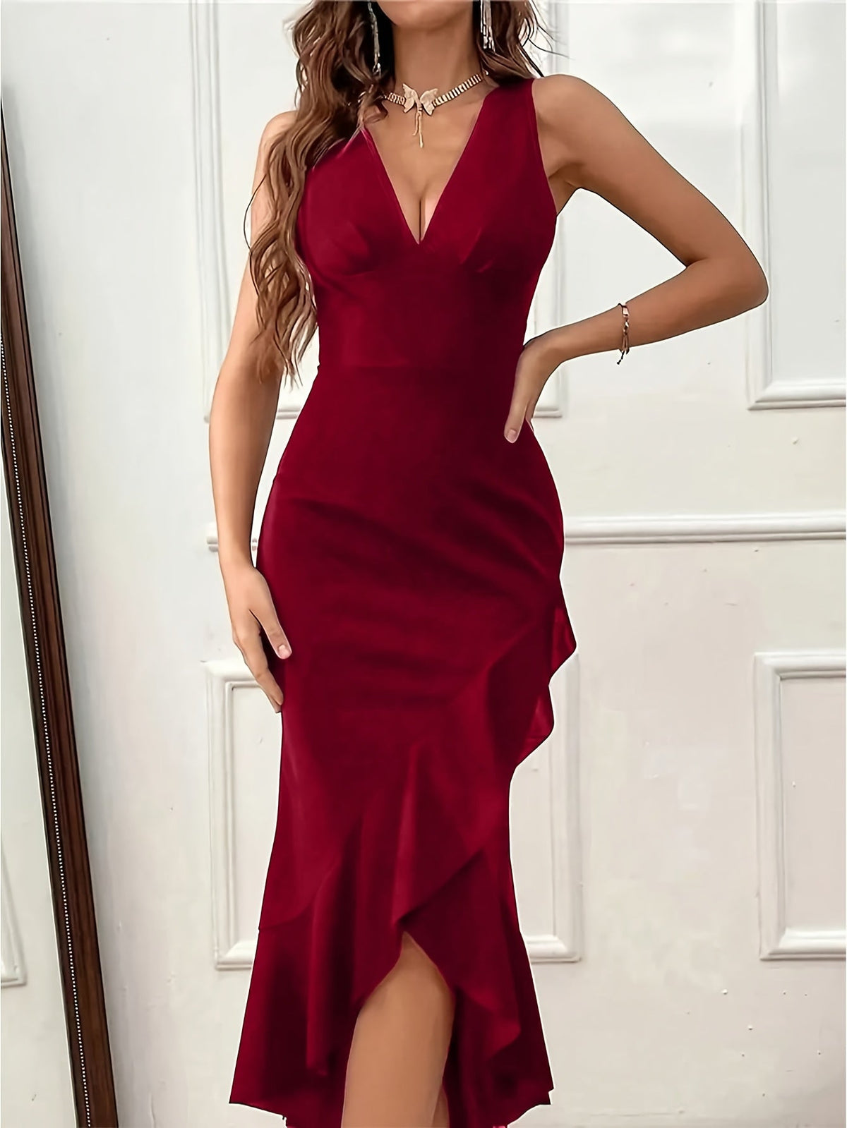 Riley™ - Elegant Ruffle Dress
