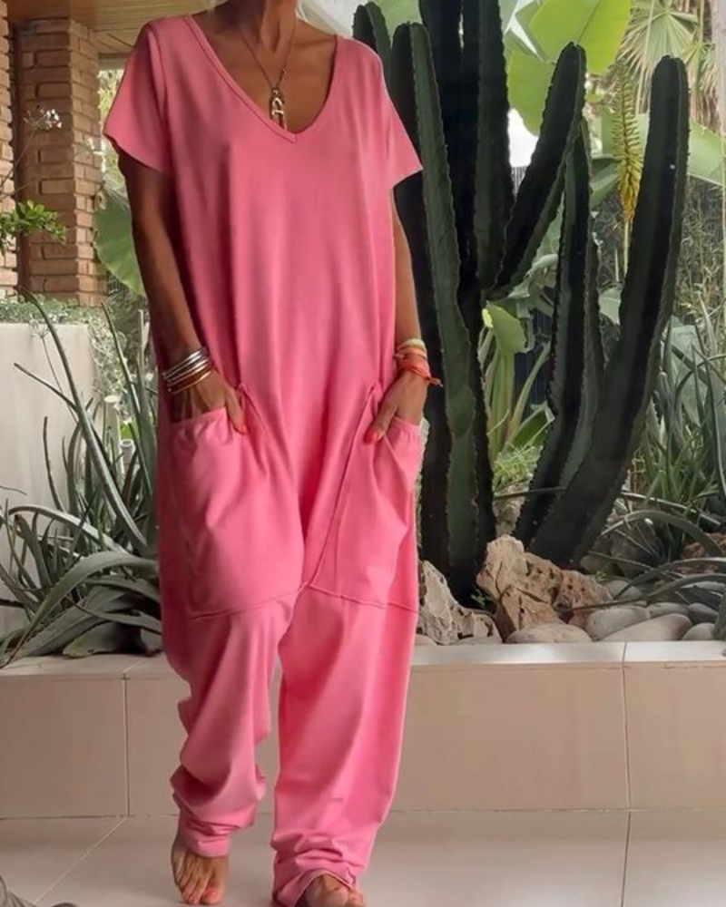Hannah™ - Comfortable Plan Casual Set