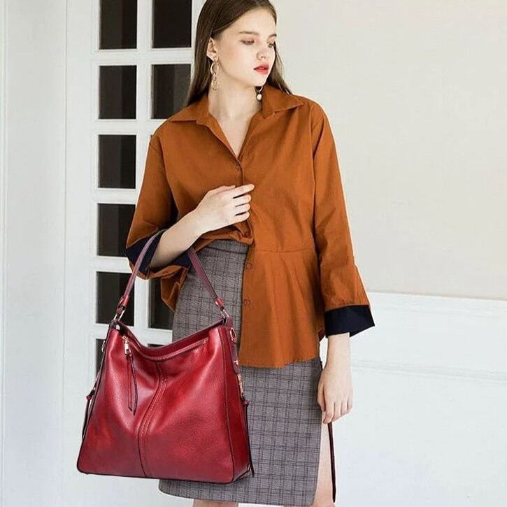 Brooklyn - Elegance Leather Shoulder Bag