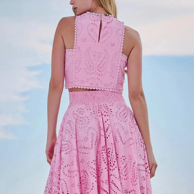 Layla™ - Stylish Top And Skirt Set
