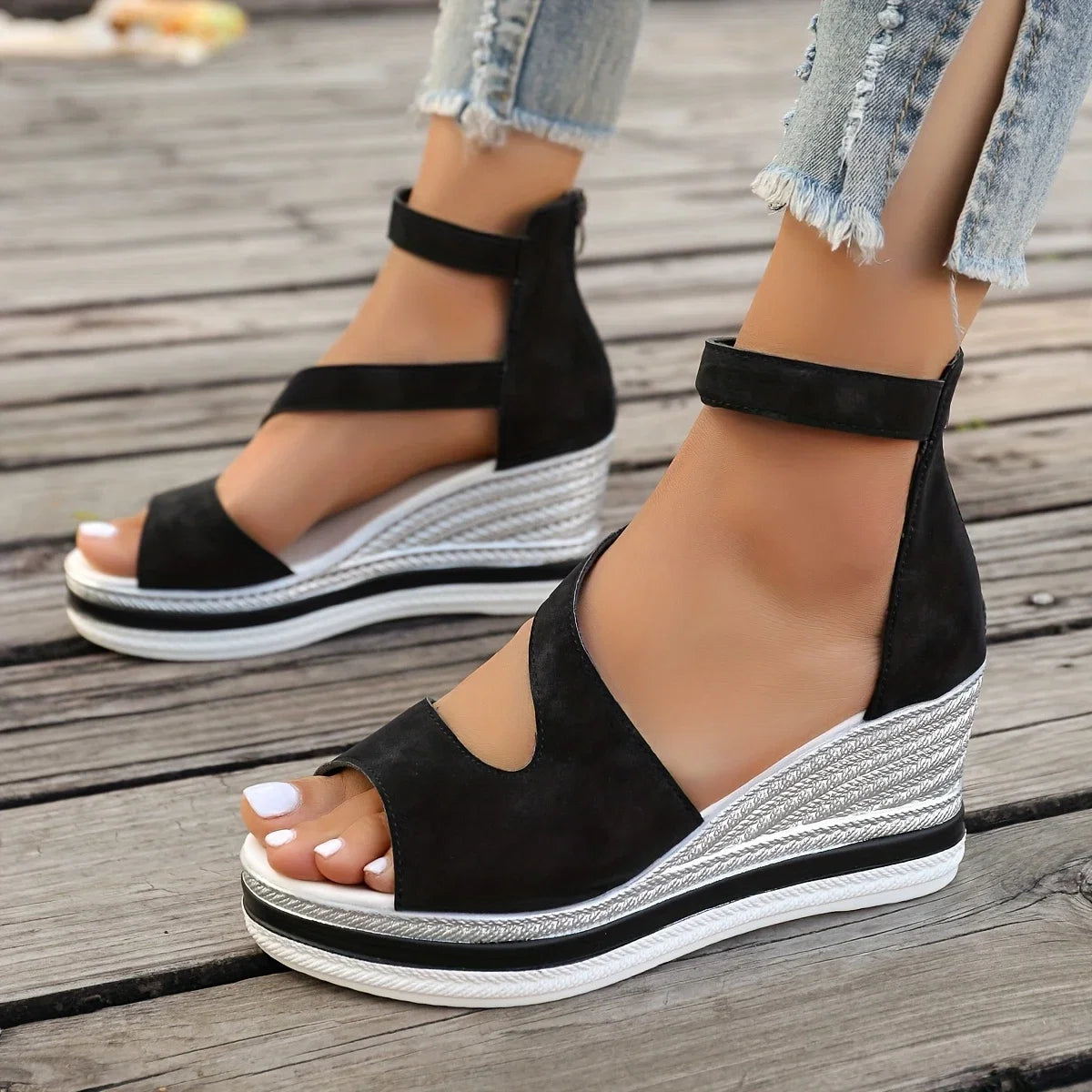 Addison™ - Comfortable Platform Sandals