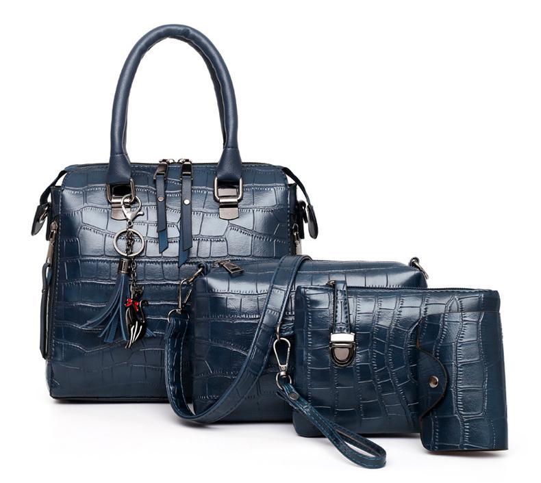 Evelyn - Everyday 4-Piece Leather Bag Set