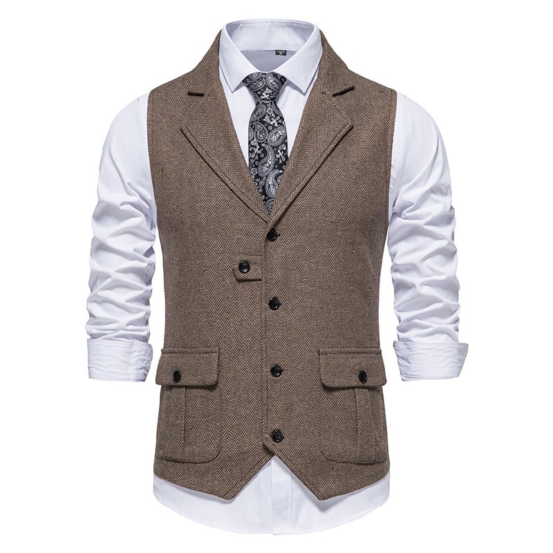 Samuel™ - Elegant Stylish Vest with Side Pockets