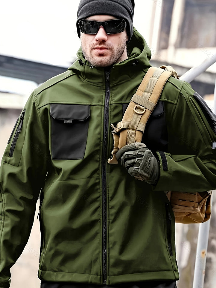 Cole™ - Comfortable Hooded Jacket with Multiple Pockets