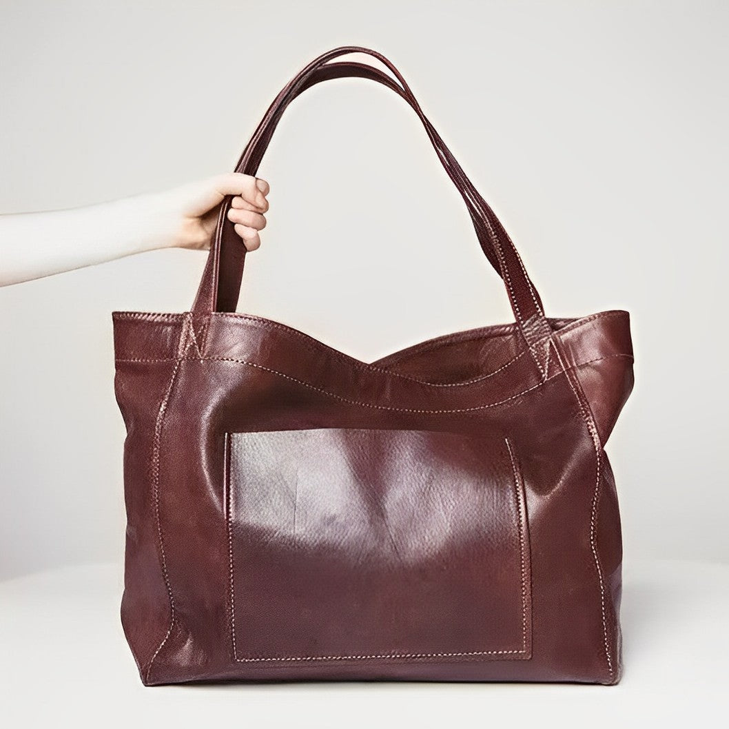 Amelia - Vintage Leather Shoulder Bag