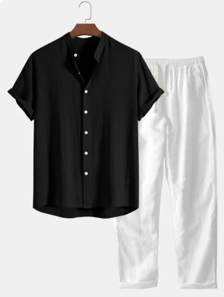 Ethan™ - 2 Piece Chic Casual Linen Set