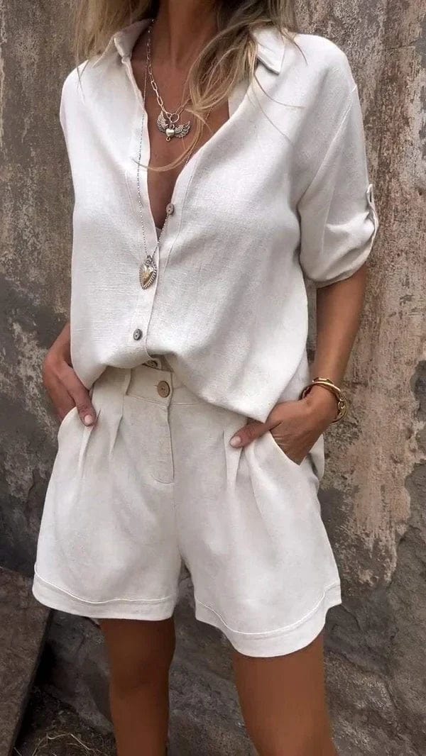 Mia™ - Stylish Lightweight Linen Set