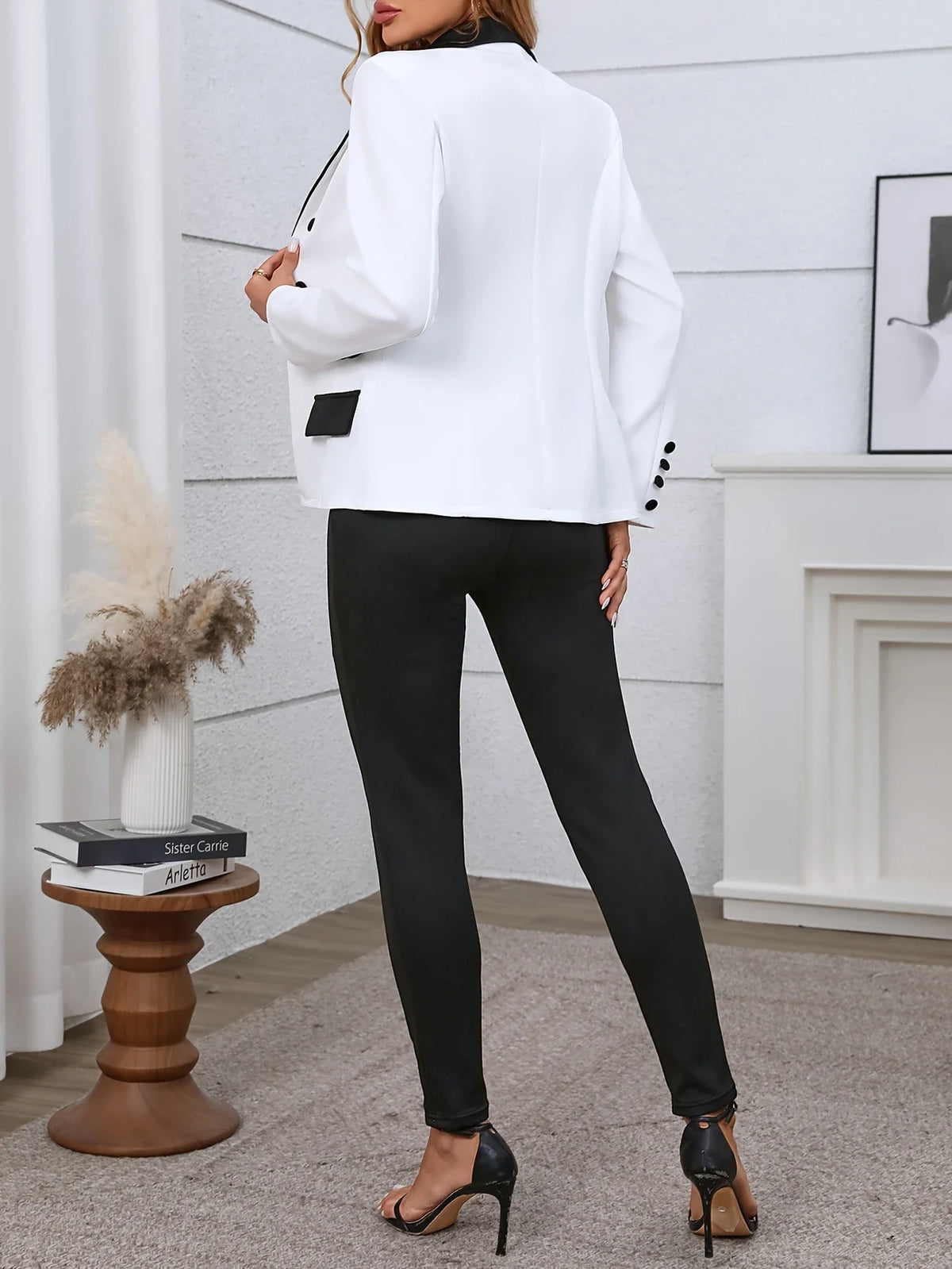 Riley™ - Chic Color Block Two-piece Set