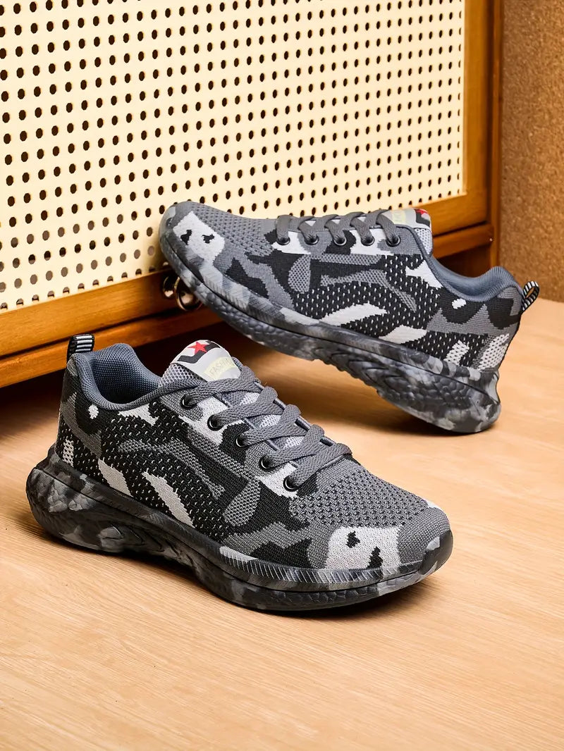 Layla™ - Comfy Wear-Resistant Camo Sneakers