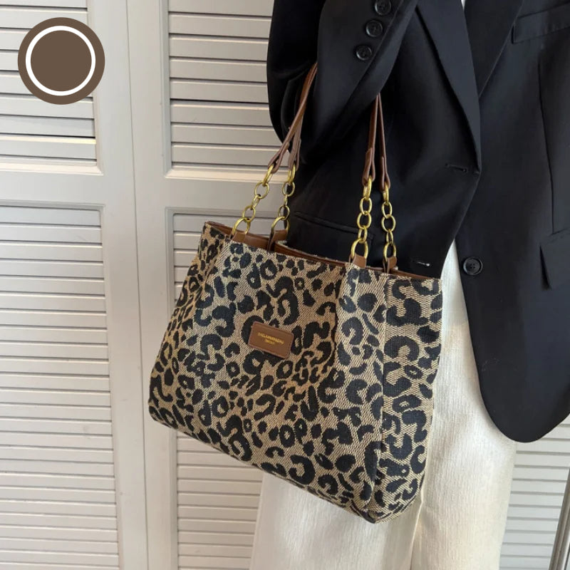 Olivia™ - Canvas Tote Bag with Handmade Details