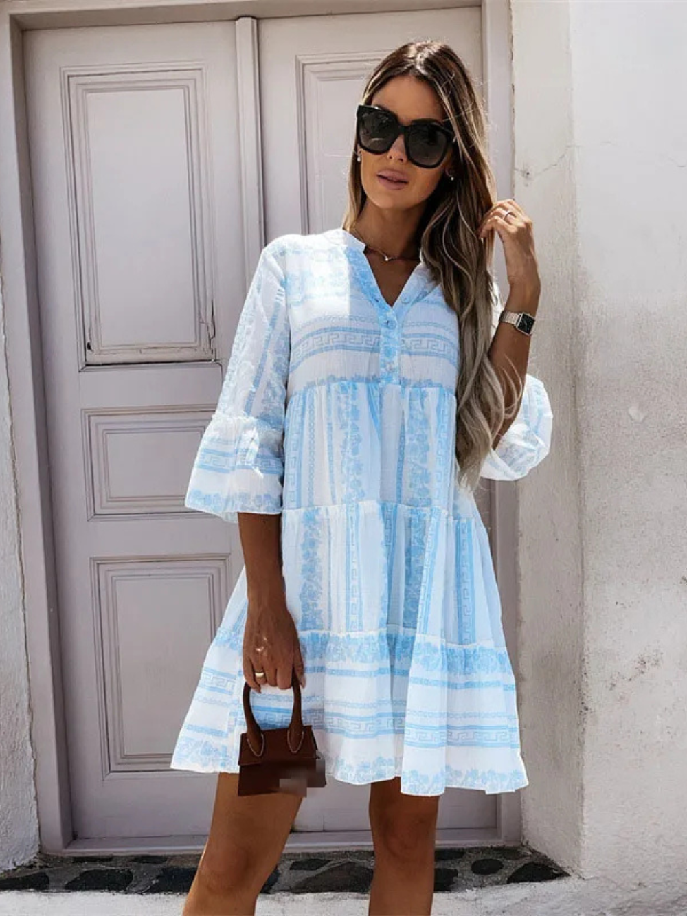 Amelia™ - Short Bohemian Dress
